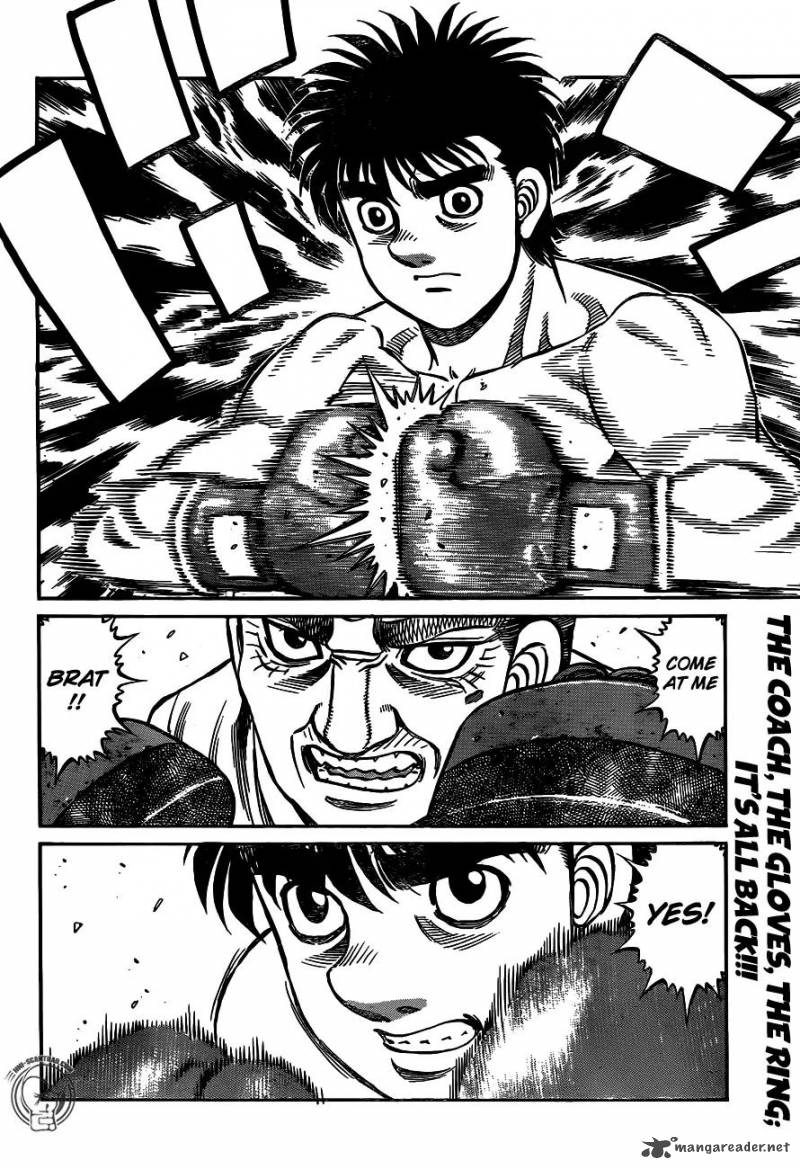 HAJIME NO IPPO Chapter 1239 - Page 19