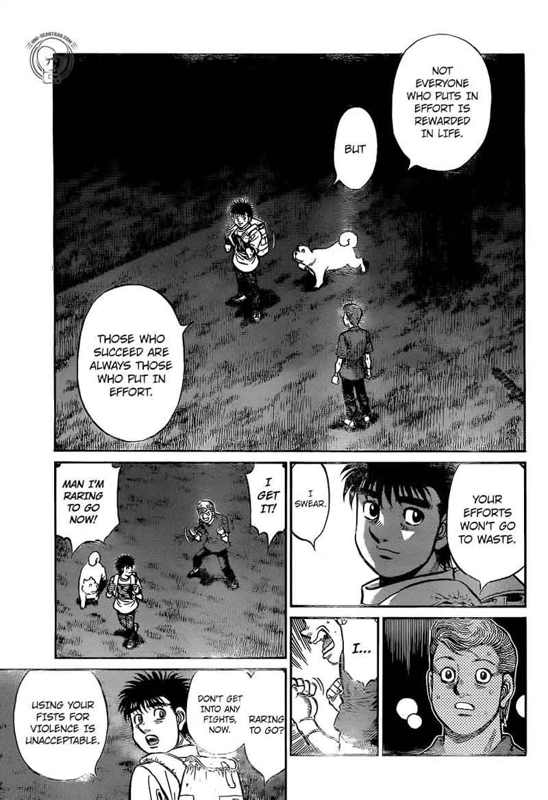 HAJIME NO IPPO Chapter 1241 - Page 13