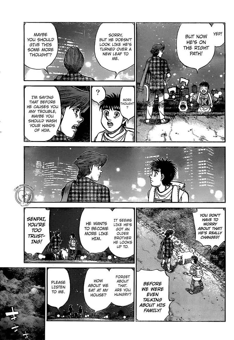 HAJIME NO IPPO Chapter 1241 - Page 15