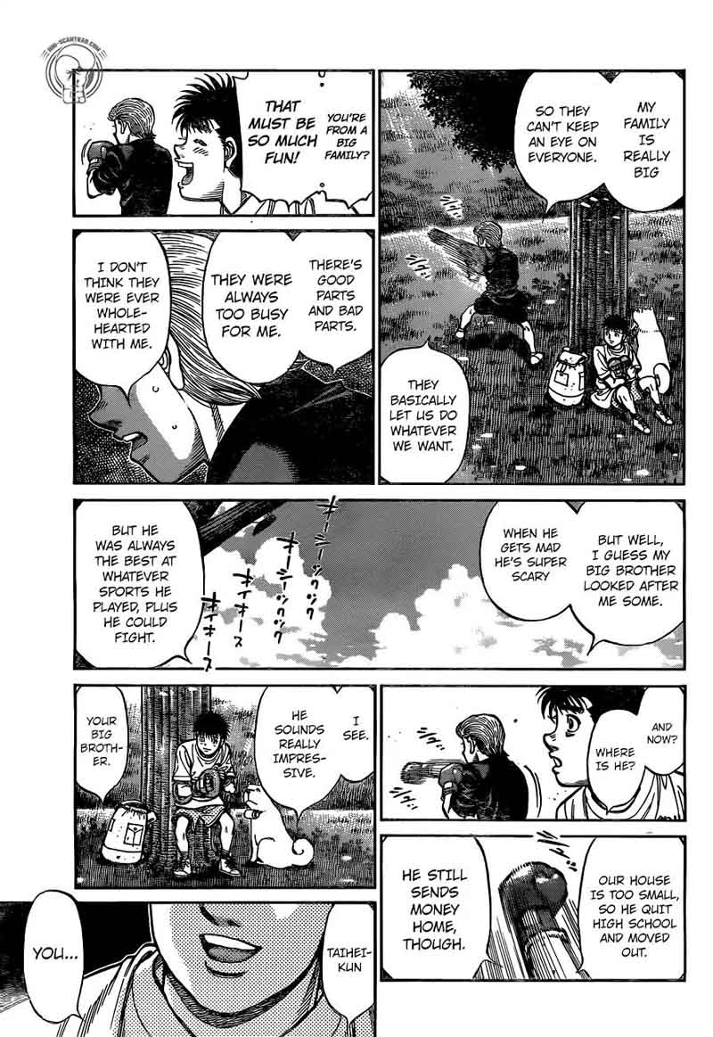 HAJIME NO IPPO Chapter 1241 - Page 9