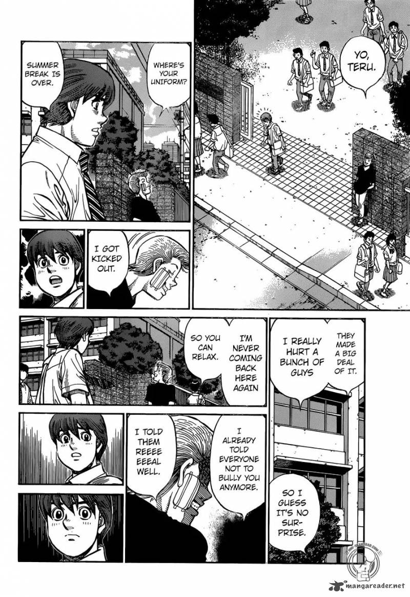 HAJIME NO IPPO Chapter 1245 - Page 14