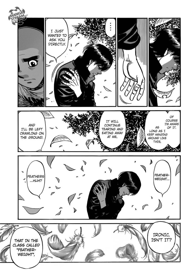 HAJIME NO IPPO Chapter 1250 - Page 13