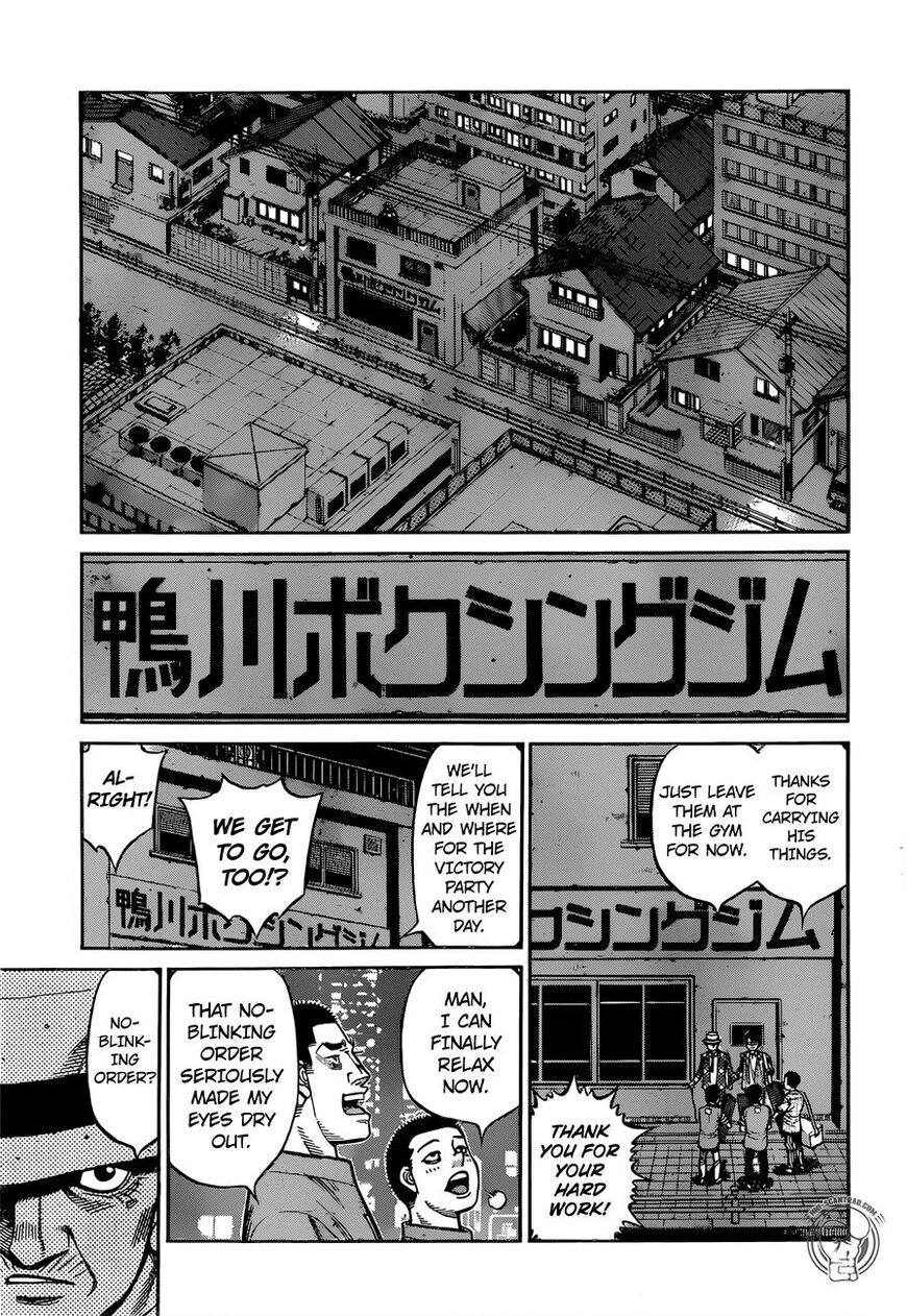 HAJIME NO IPPO Chapter 1268 - Page 12