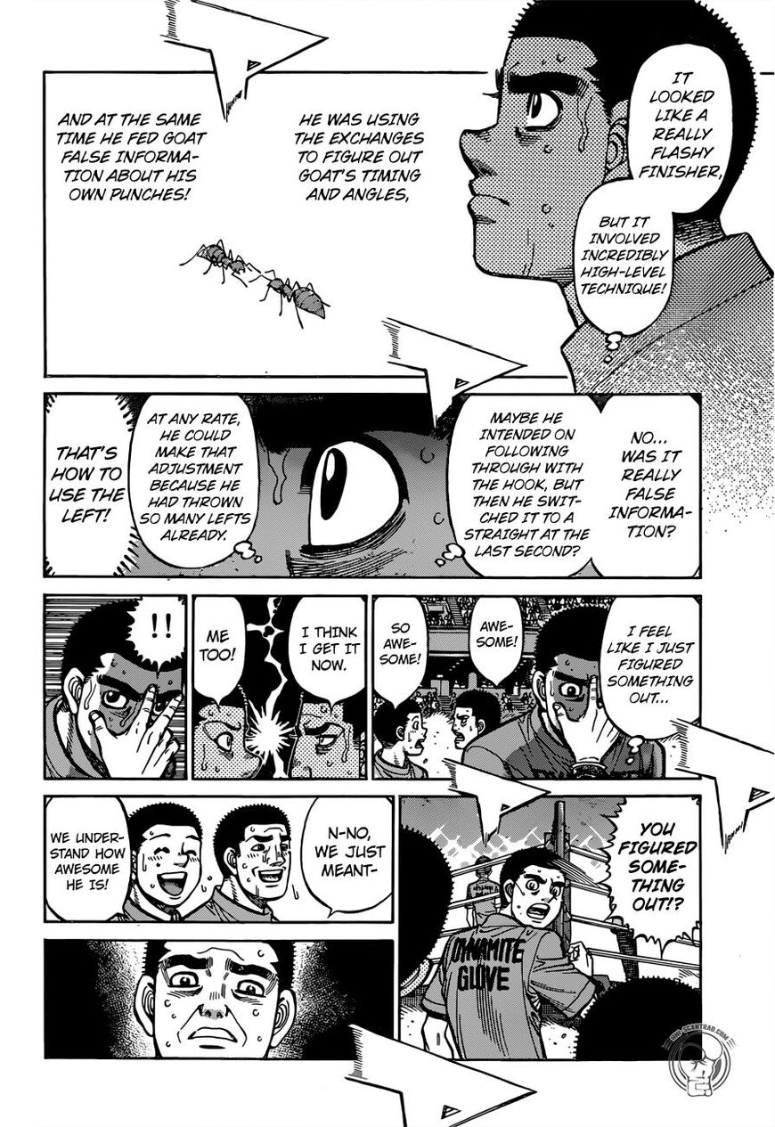 HAJIME NO IPPO Chapter 1268 - Page 5