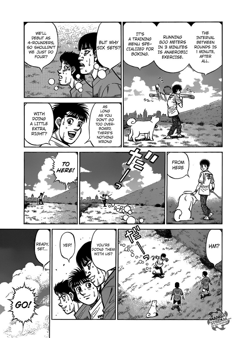 HAJIME NO IPPO Chapter 1270 - Page 3