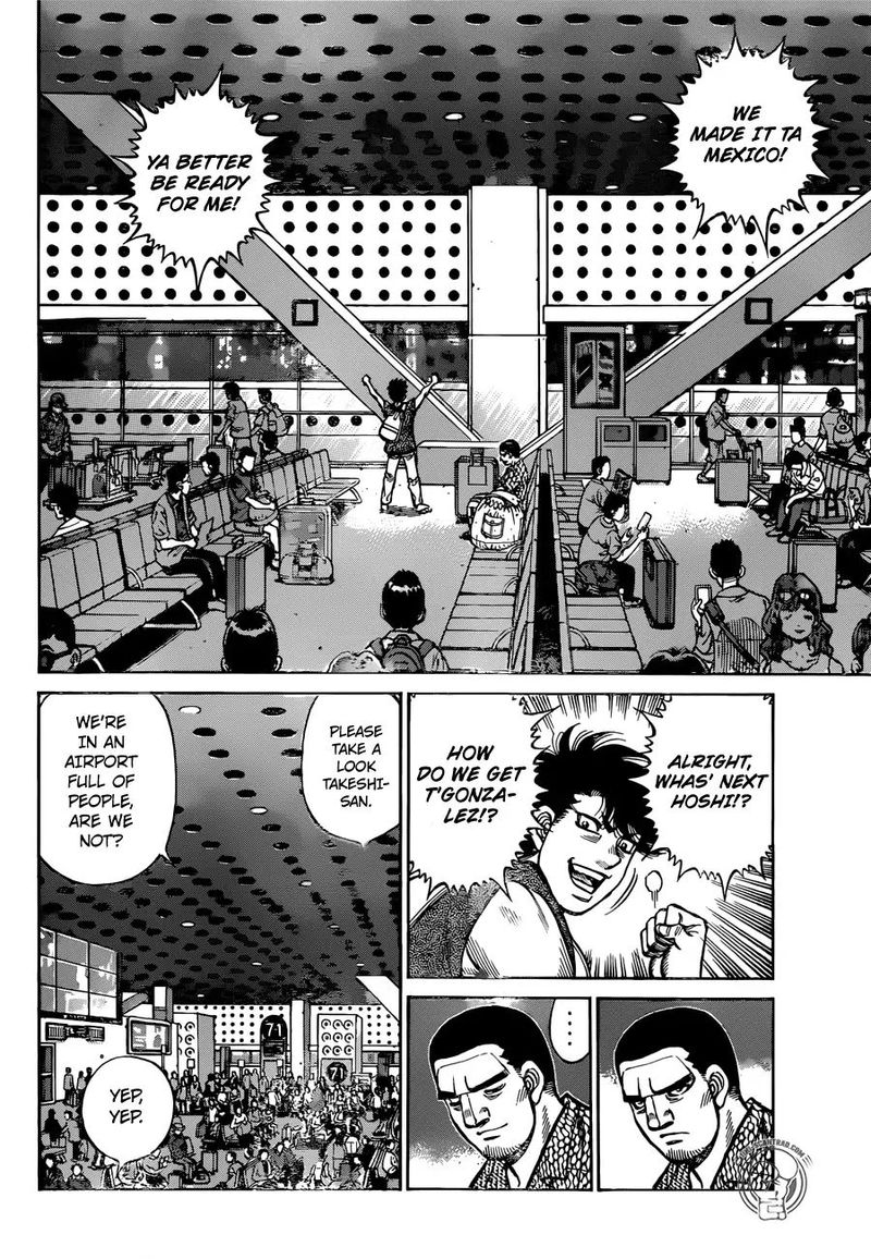 HAJIME NO IPPO Chapter 1273 - Page 2