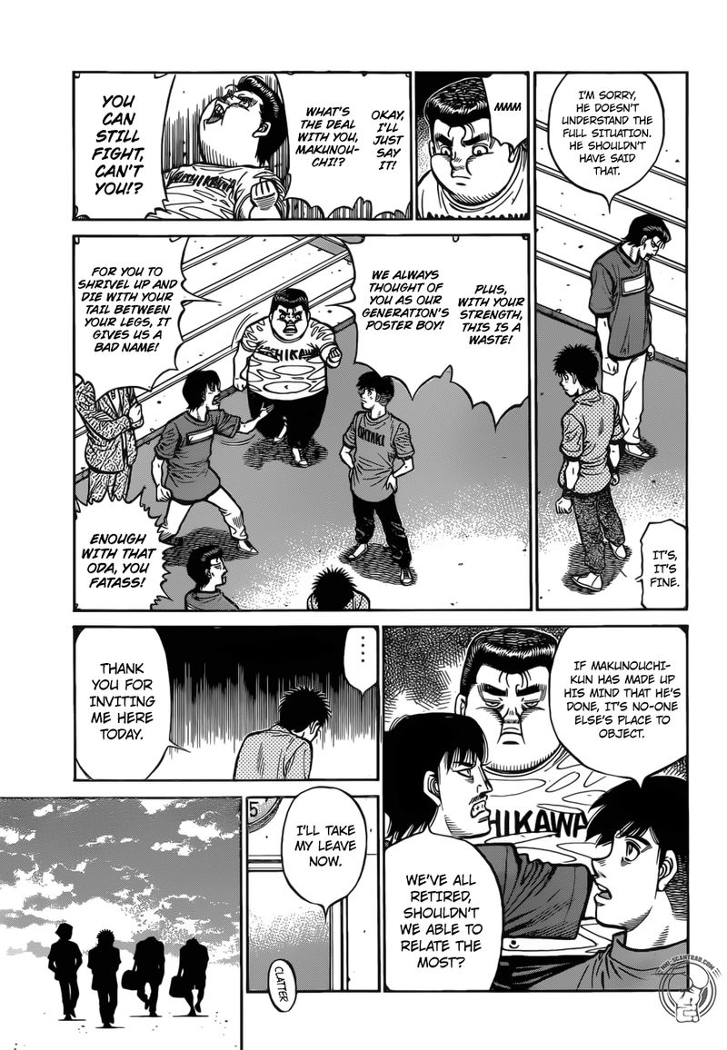 HAJIME NO IPPO Chapter 1277 - Page 15