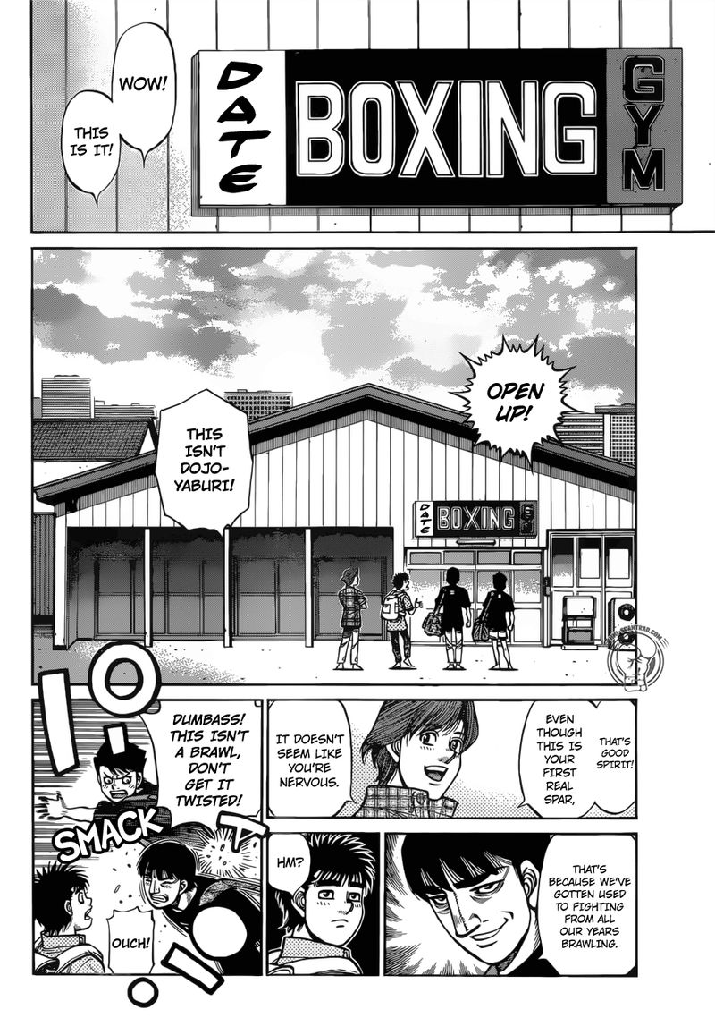 HAJIME NO IPPO Chapter 1277 - Page 2