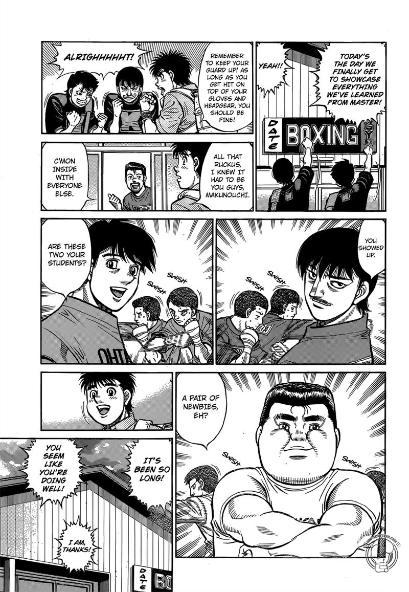 HAJIME NO IPPO Chapter 1277 - Page 3