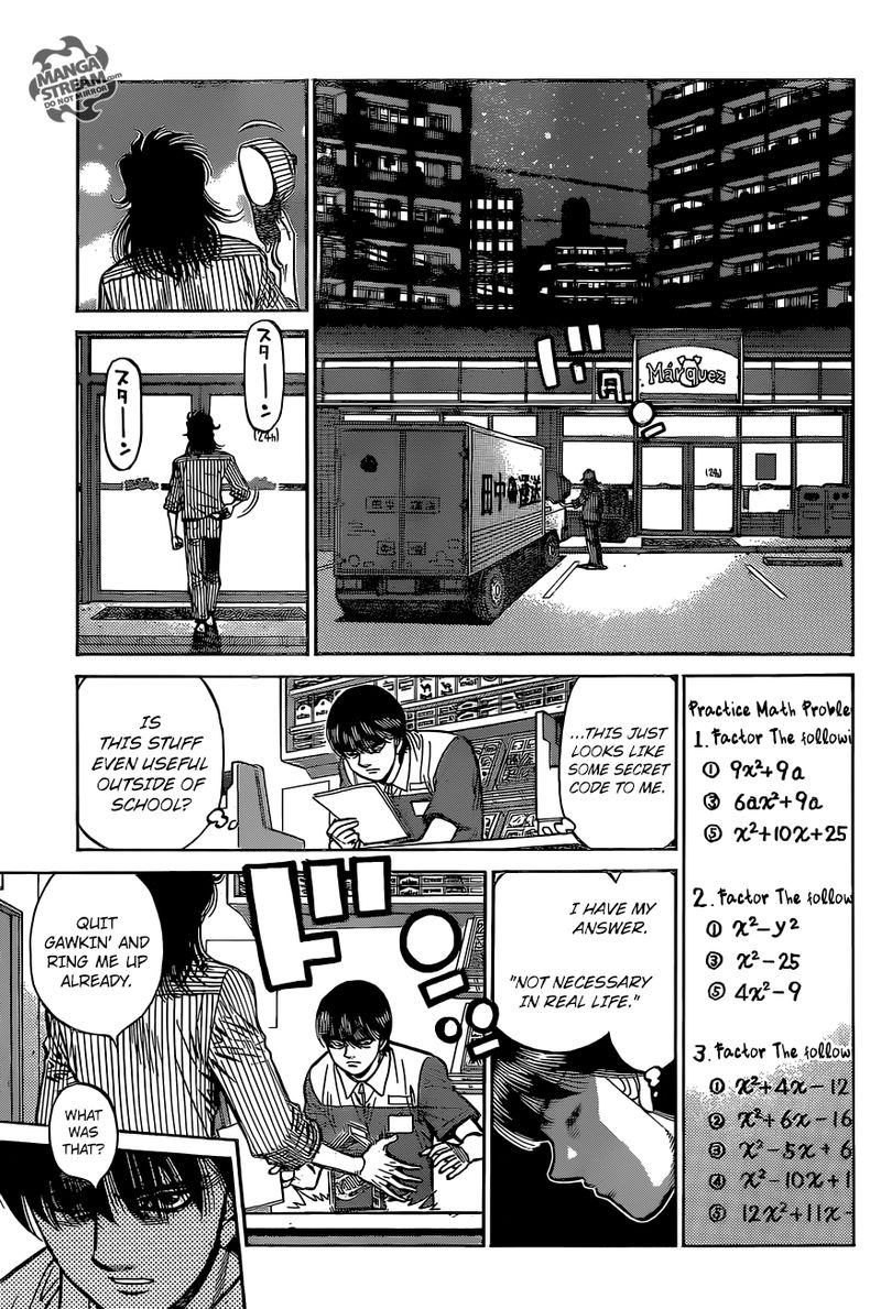 HAJIME NO IPPO Chapter 1281 - Page 11