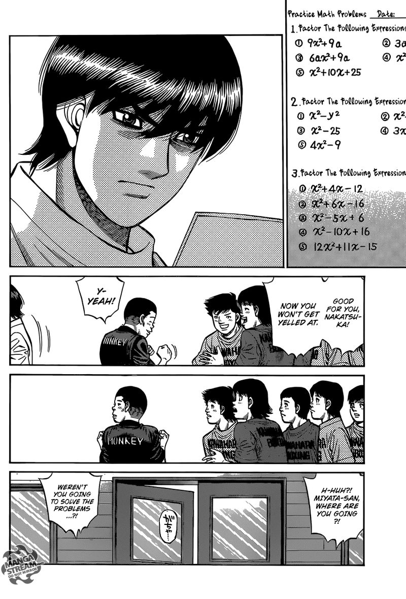 HAJIME NO IPPO Chapter 1281 - Page 8