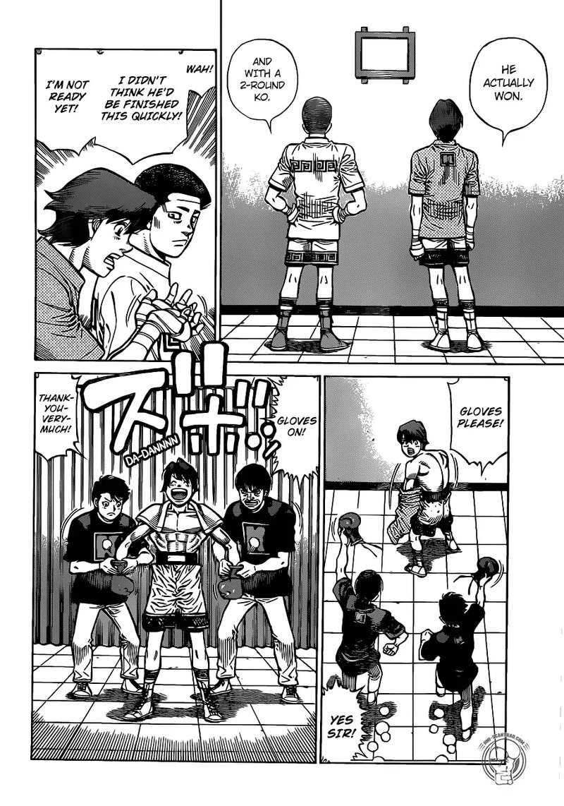 HAJIME NO IPPO Chapter 1290 - Page 2