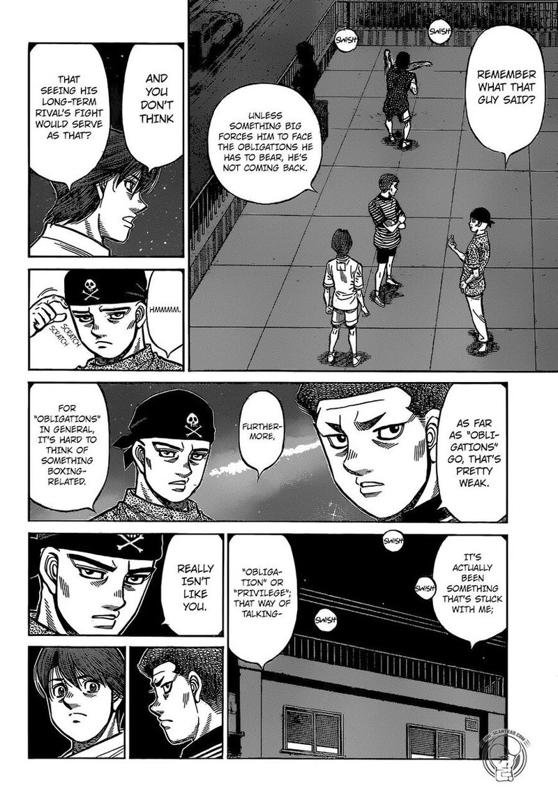 HAJIME NO IPPO Chapter 1292 - Page 6