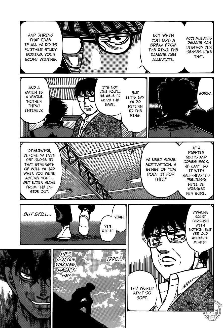 HAJIME NO IPPO Chapter 1294 - Page 15