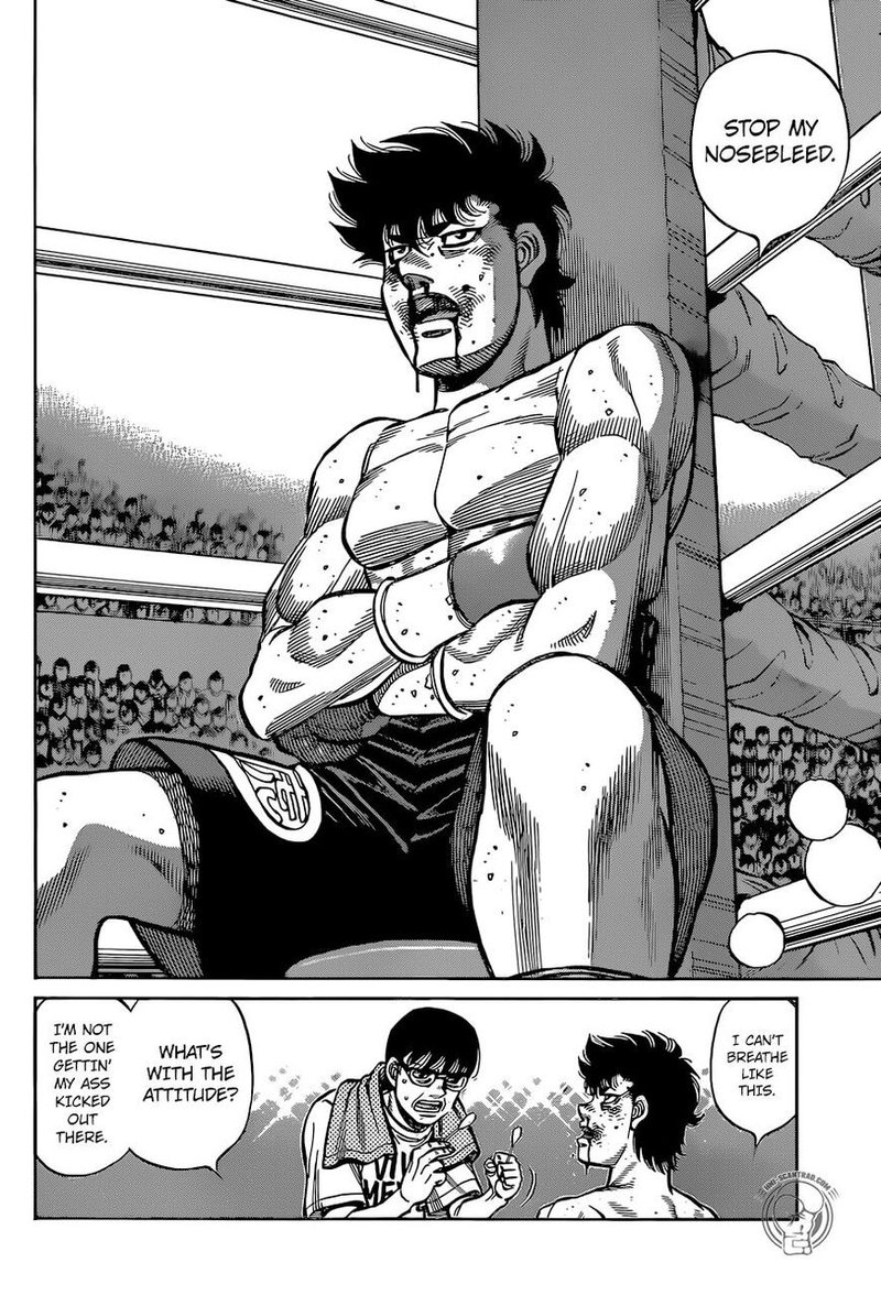 HAJIME NO IPPO Chapter 1296 - Page 12