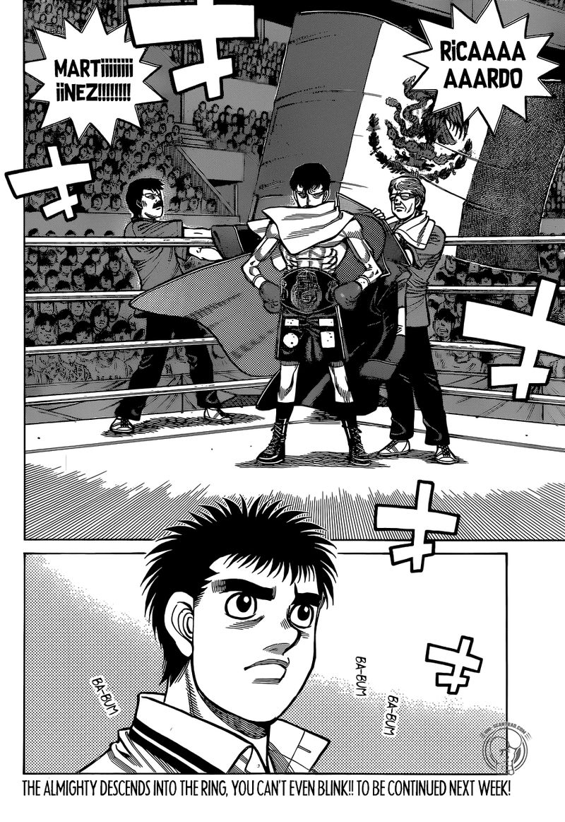 HAJIME NO IPPO Chapter 1309 - Page 17