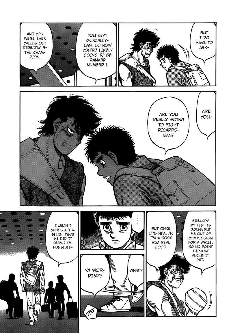 HAJIME NO IPPO Chapter 1315 - Page 5