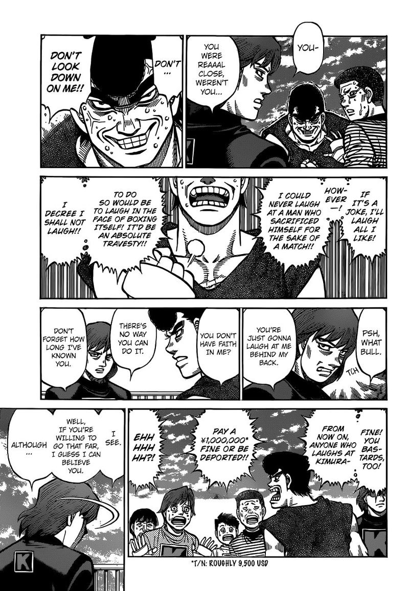 HAJIME NO IPPO Chapter 1316 - Page 3