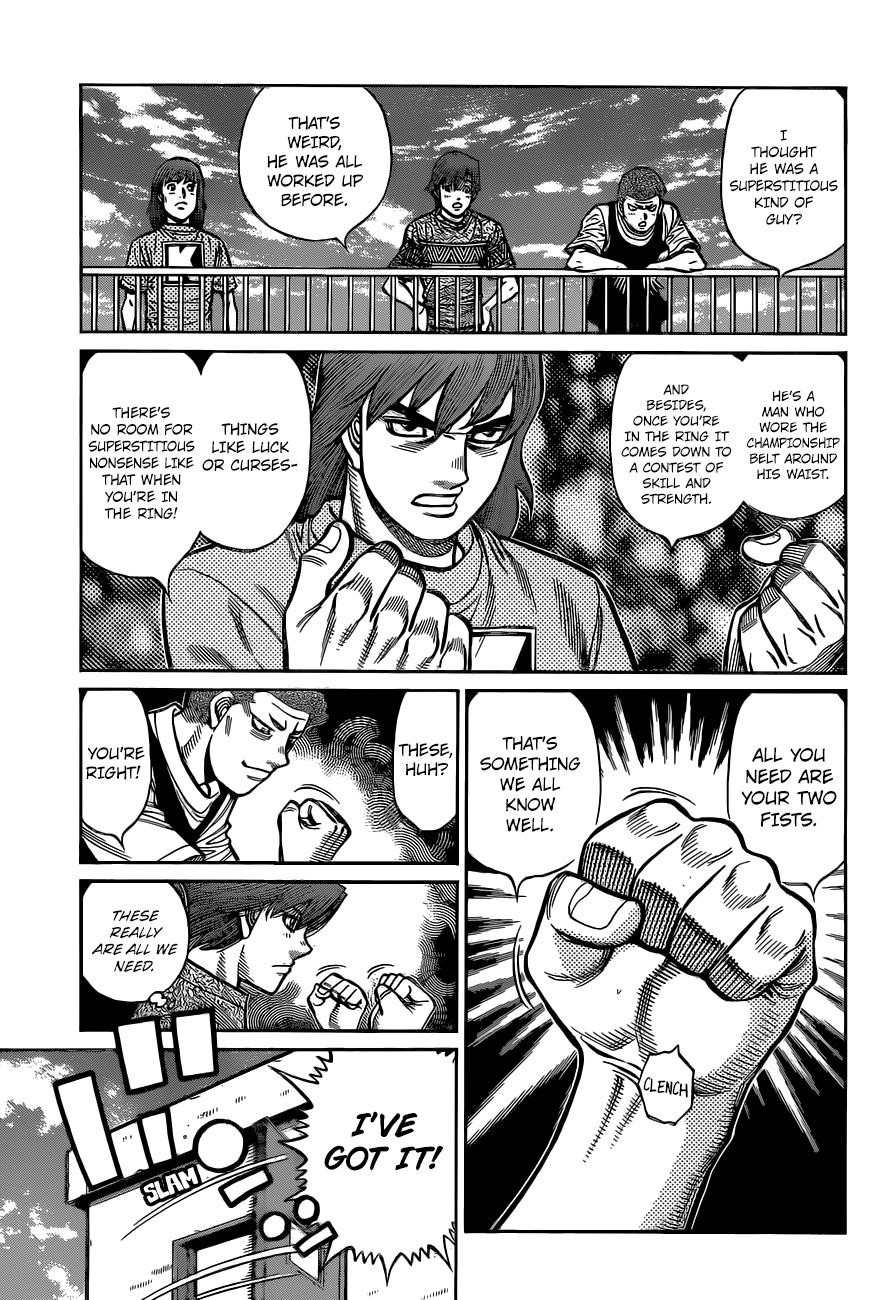 HAJIME NO IPPO Chapter 1322 - Page 11