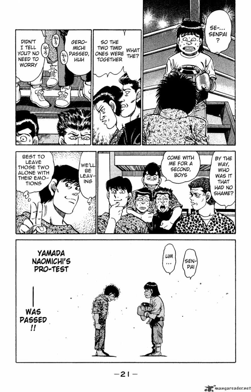 HAJIME NO IPPO Chapter 133 - Page 22