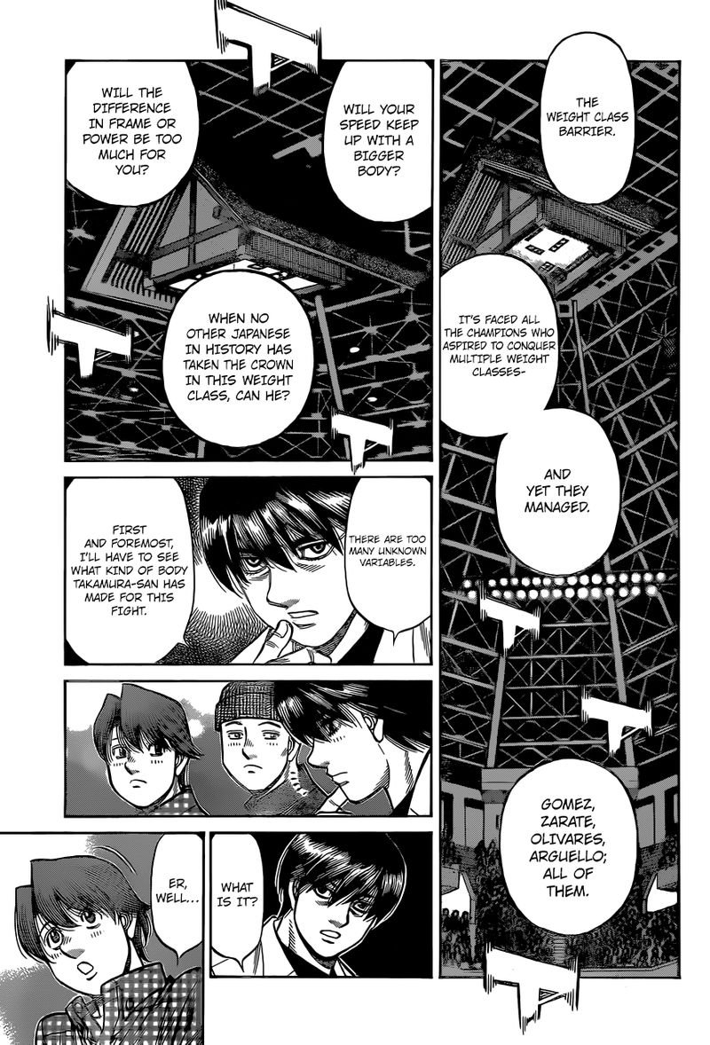 HAJIME NO IPPO Chapter 1333 - Page 13