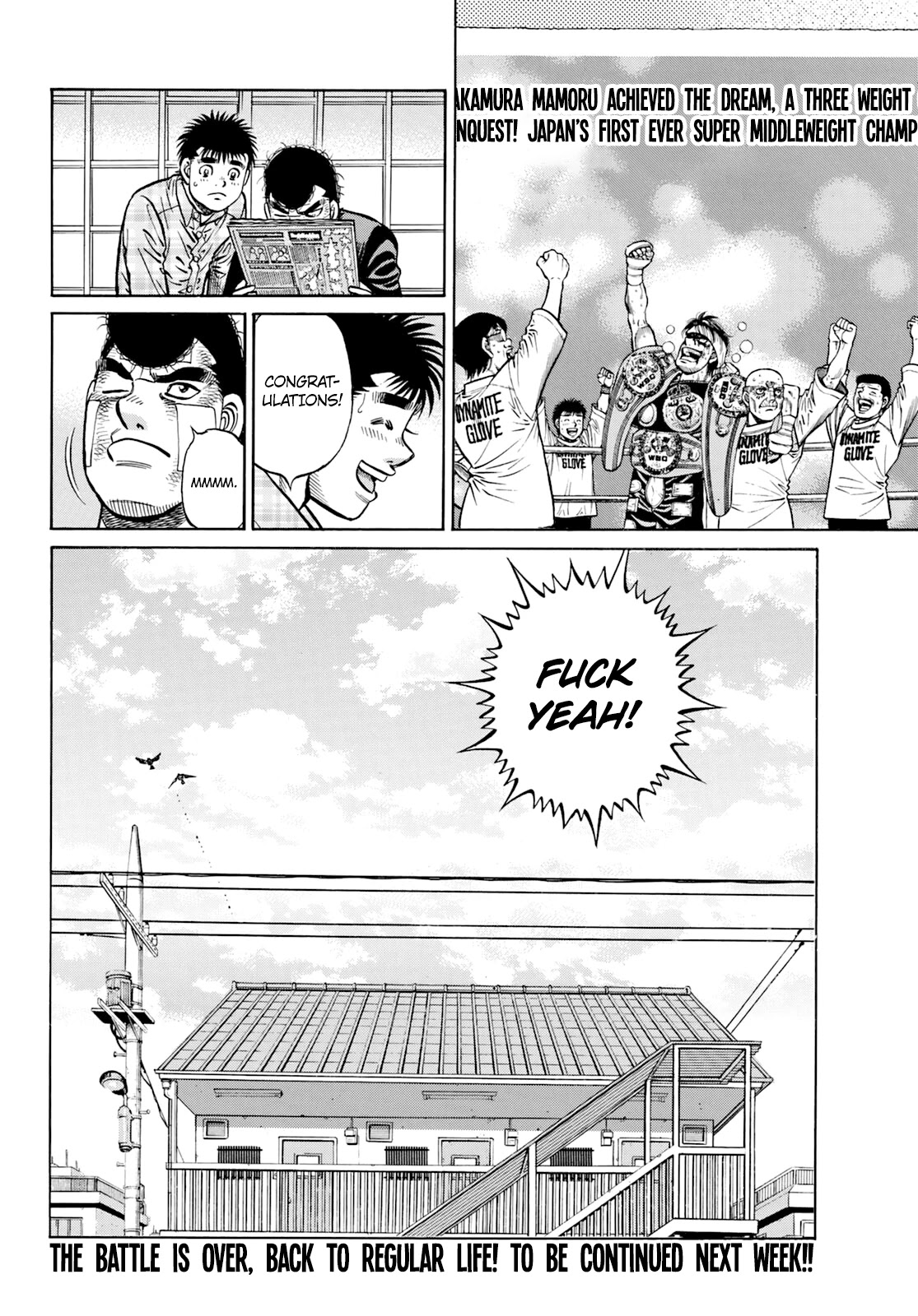 HAJIME NO IPPO Chapter 1349 - Page 18