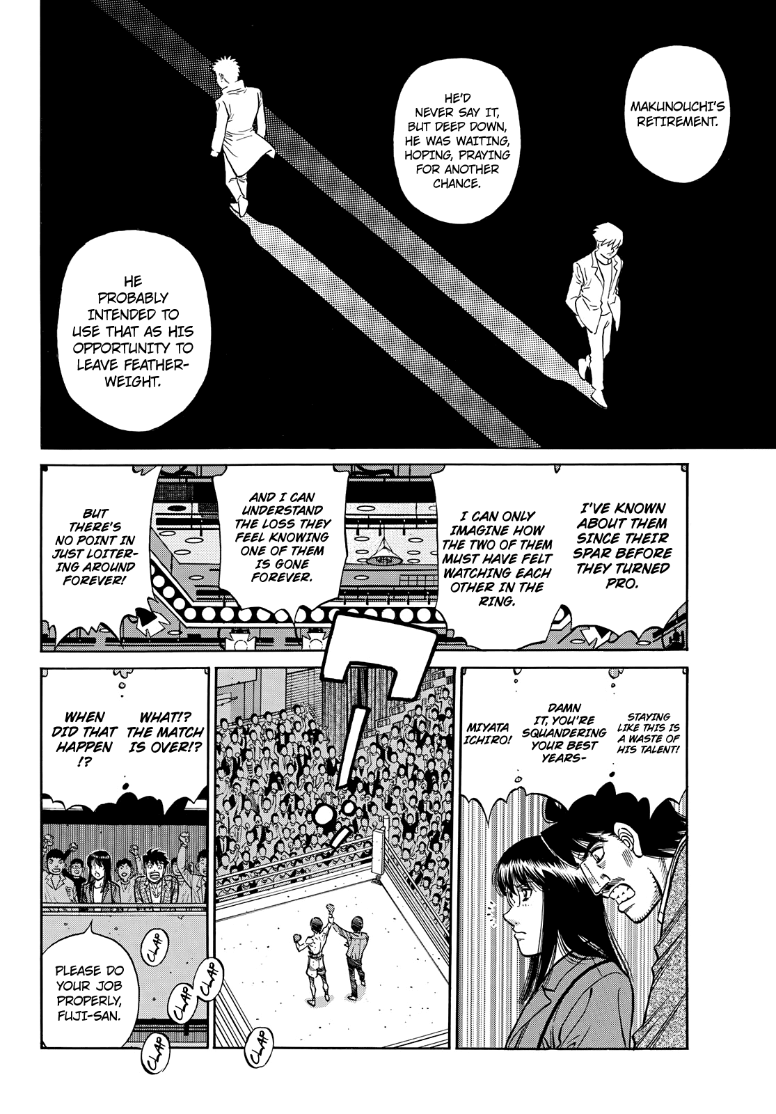 HAJIME NO IPPO Chapter 1351 - Page 12