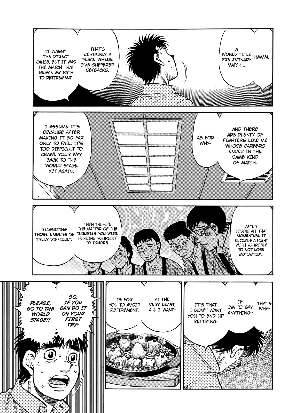 HAJIME NO IPPO Chapter 1352 - Page 9