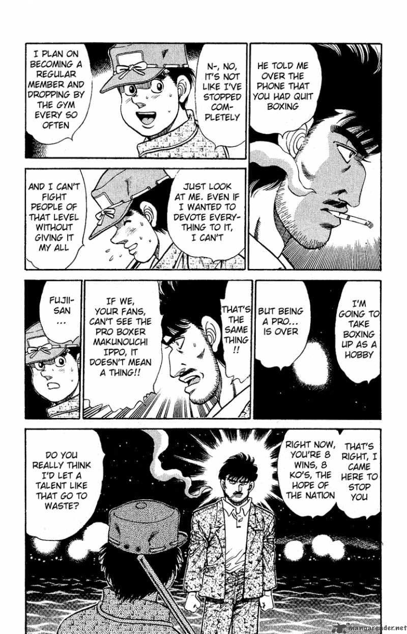 HAJIME NO IPPO Chapter 136 - Page 8