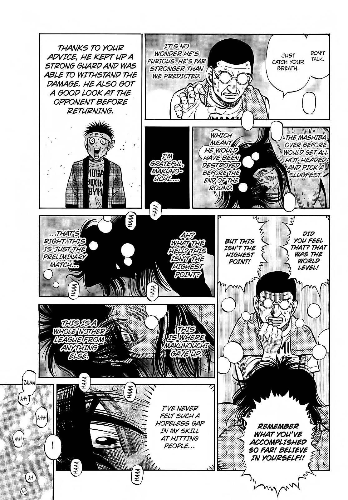 HAJIME NO IPPO Chapter 1365 - Page 17