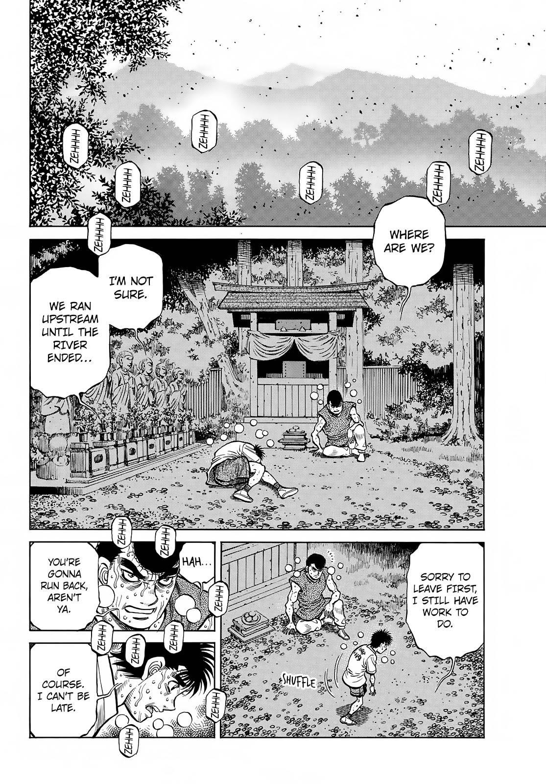 HAJIME NO IPPO Chapter 1377 - Page 4