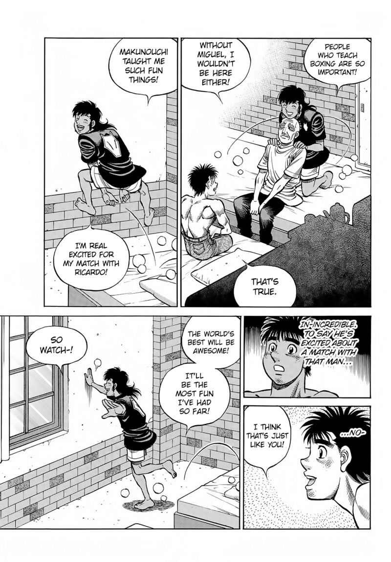 HAJIME NO IPPO Chapter 1387 - Page 11