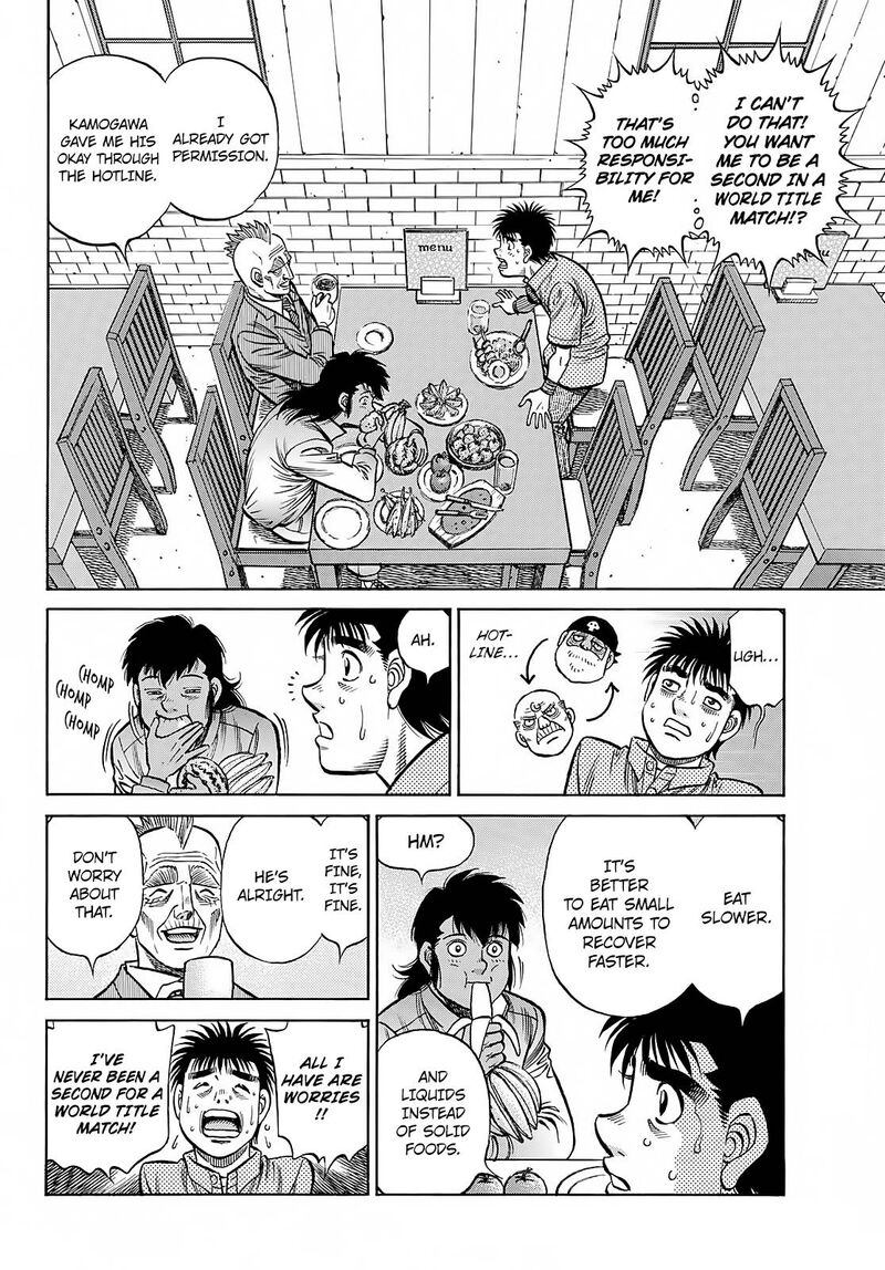 HAJIME NO IPPO Chapter 1389 - Page 8