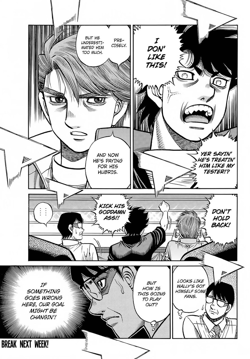 HAJIME NO IPPO Chapter 1401 - Page 13