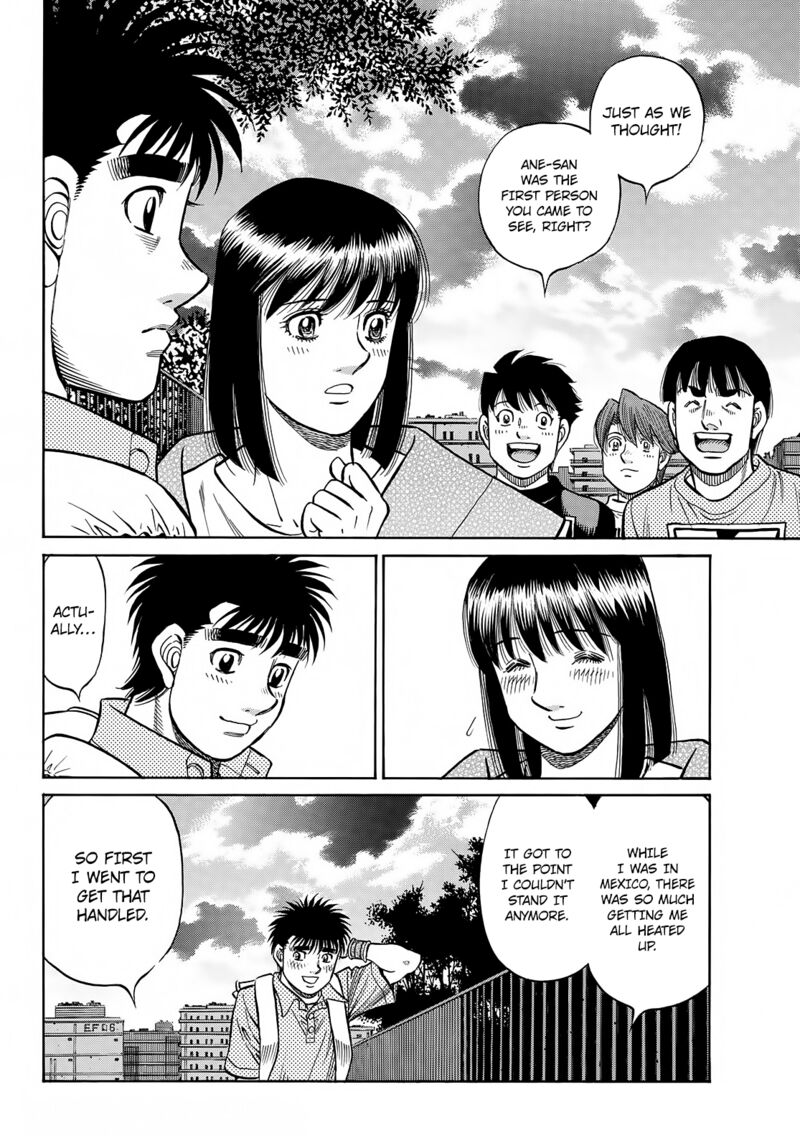 HAJIME NO IPPO Chapter 1414 - Page 2