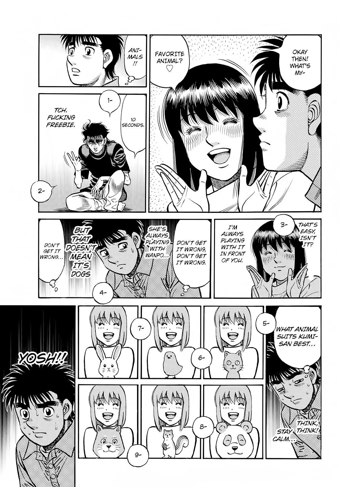 HAJIME NO IPPO Chapter 1421 - Page 13