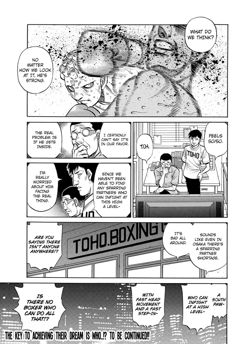 HAJIME NO IPPO Chapter 1431 - Page 15