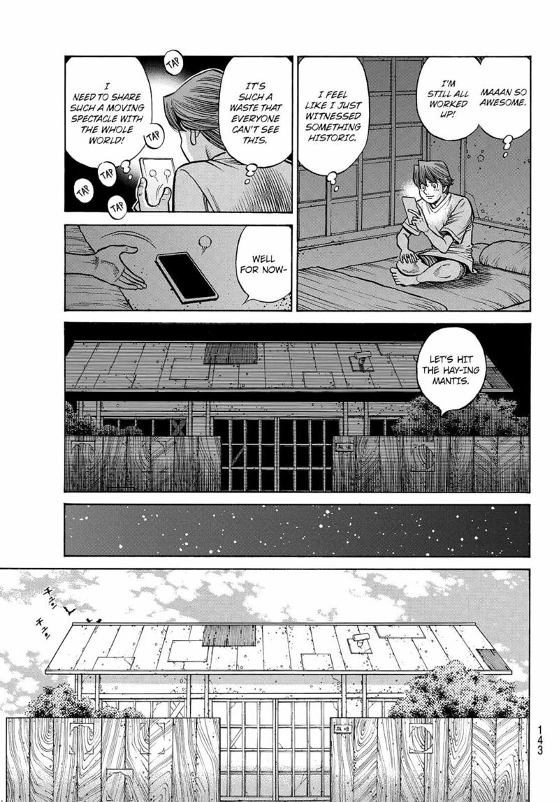 HAJIME NO IPPO Chapter 1440 - Page 16