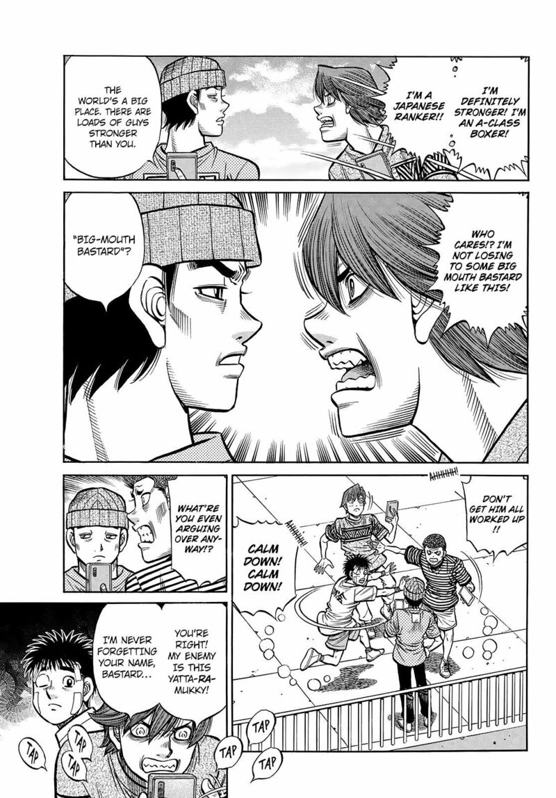 HAJIME NO IPPO Chapter 1442 - Page 3