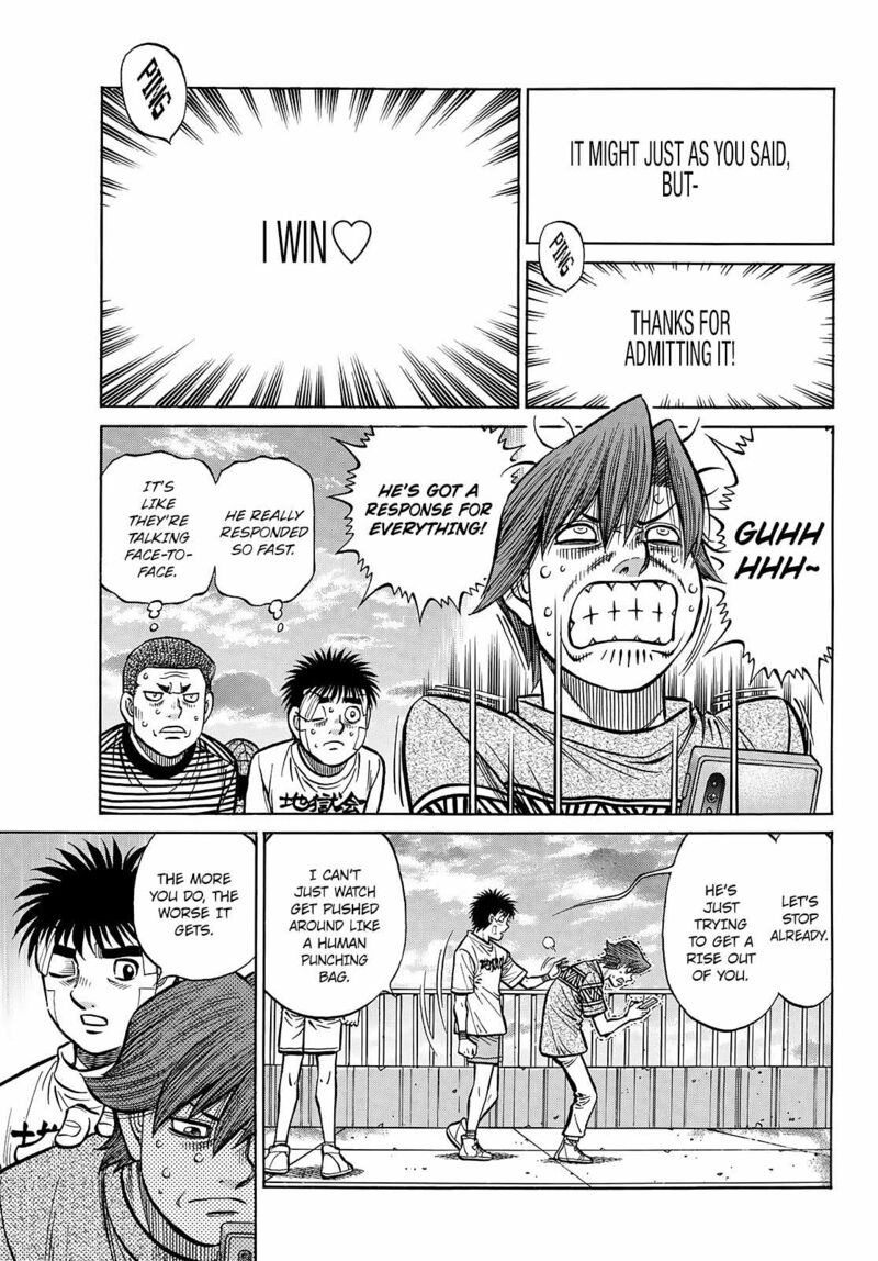 HAJIME NO IPPO Chapter 1442 - Page 5