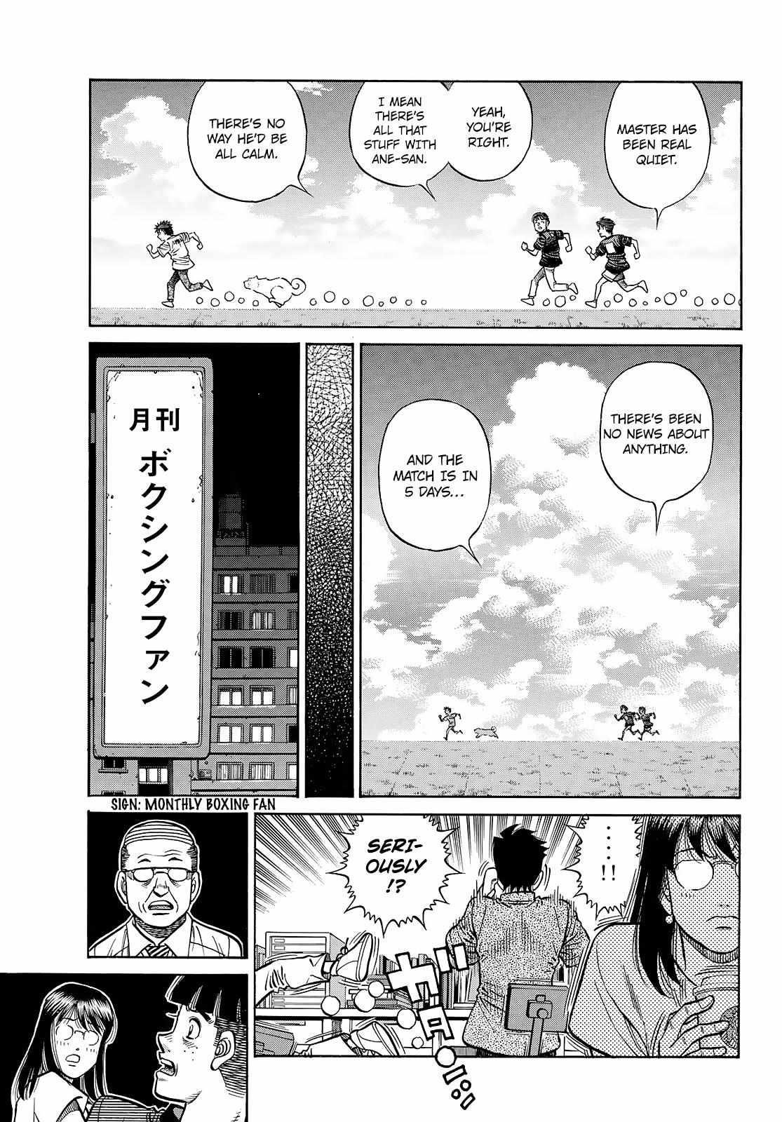 HAJIME NO IPPO Chapter 1445 - Page 19