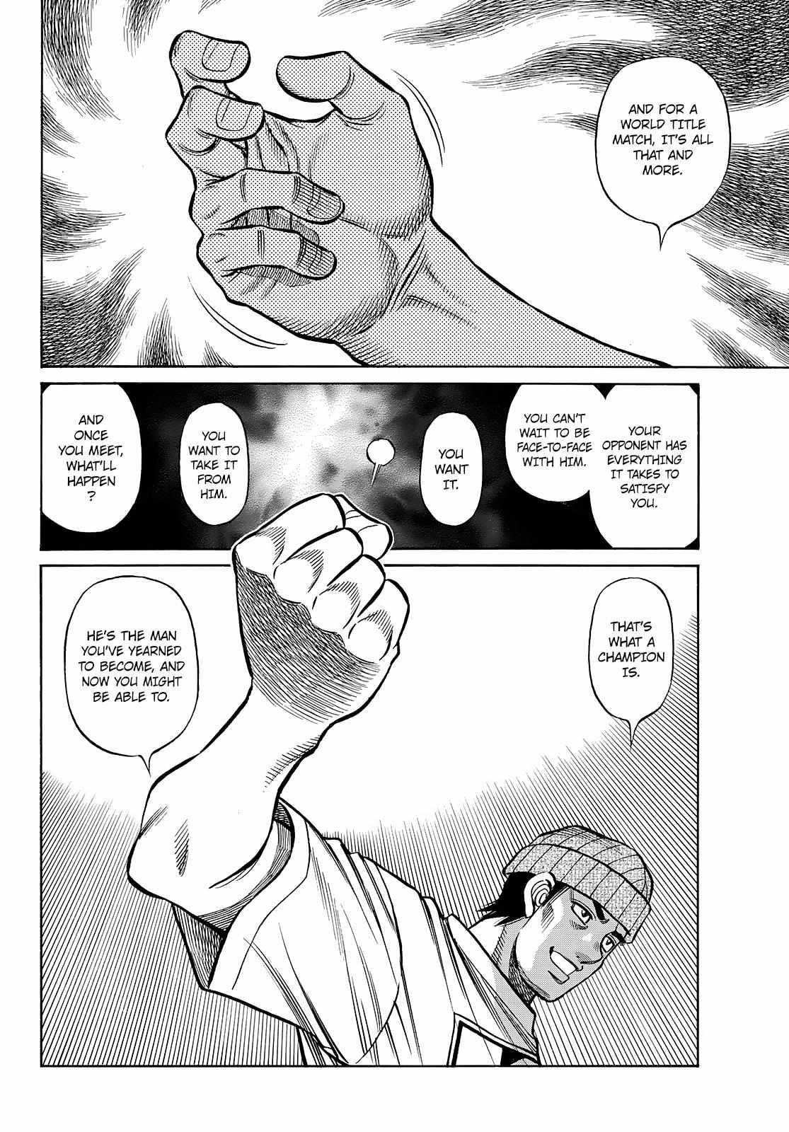 HAJIME NO IPPO Chapter 1445 - Page 5