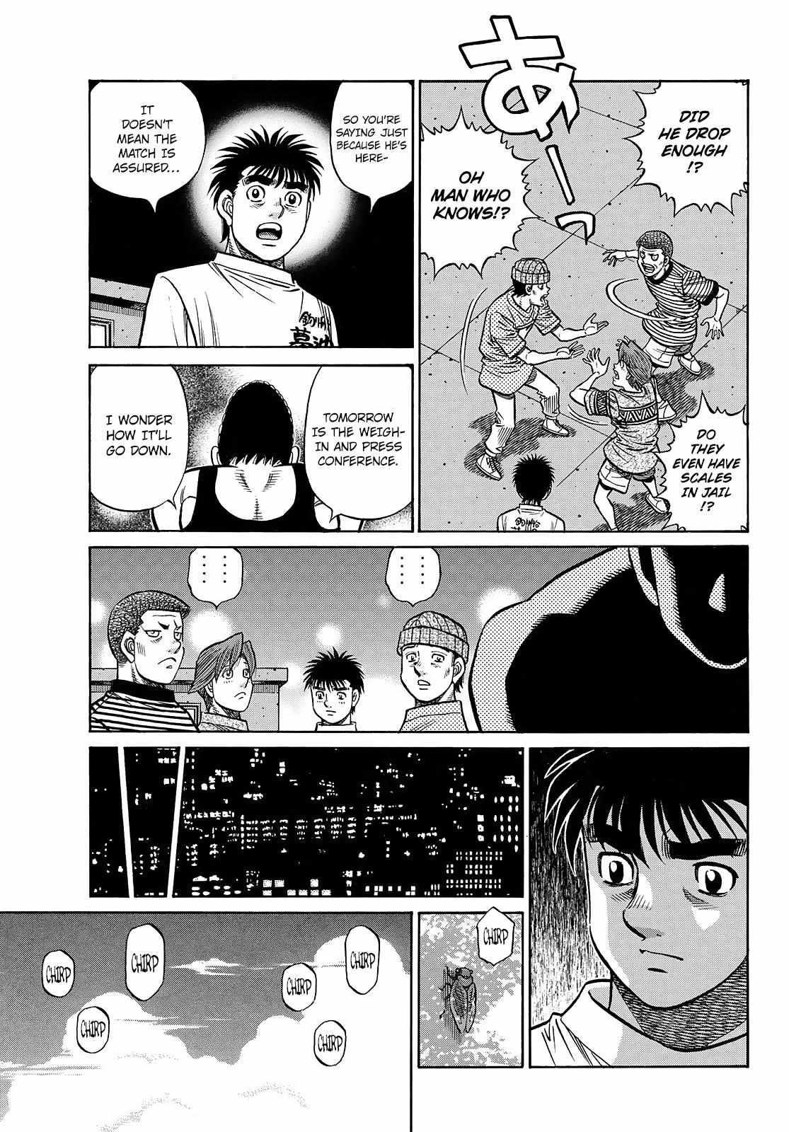 HAJIME NO IPPO Chapter 1447 - Page 4