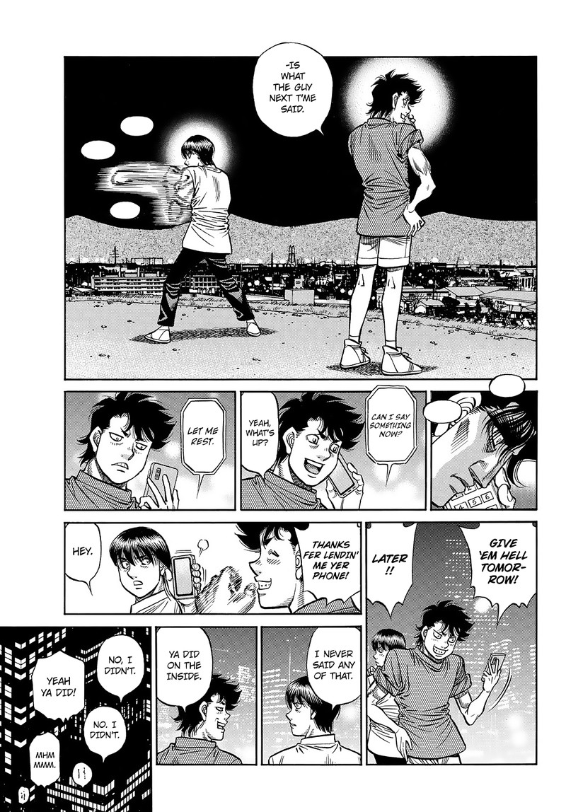 HAJIME NO IPPO Chapter 1448 - Page 11