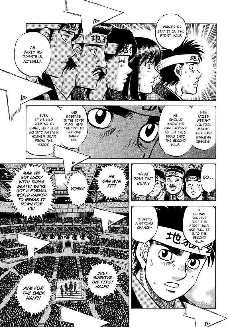 HAJIME NO IPPO Chapter 1451 - Page 11