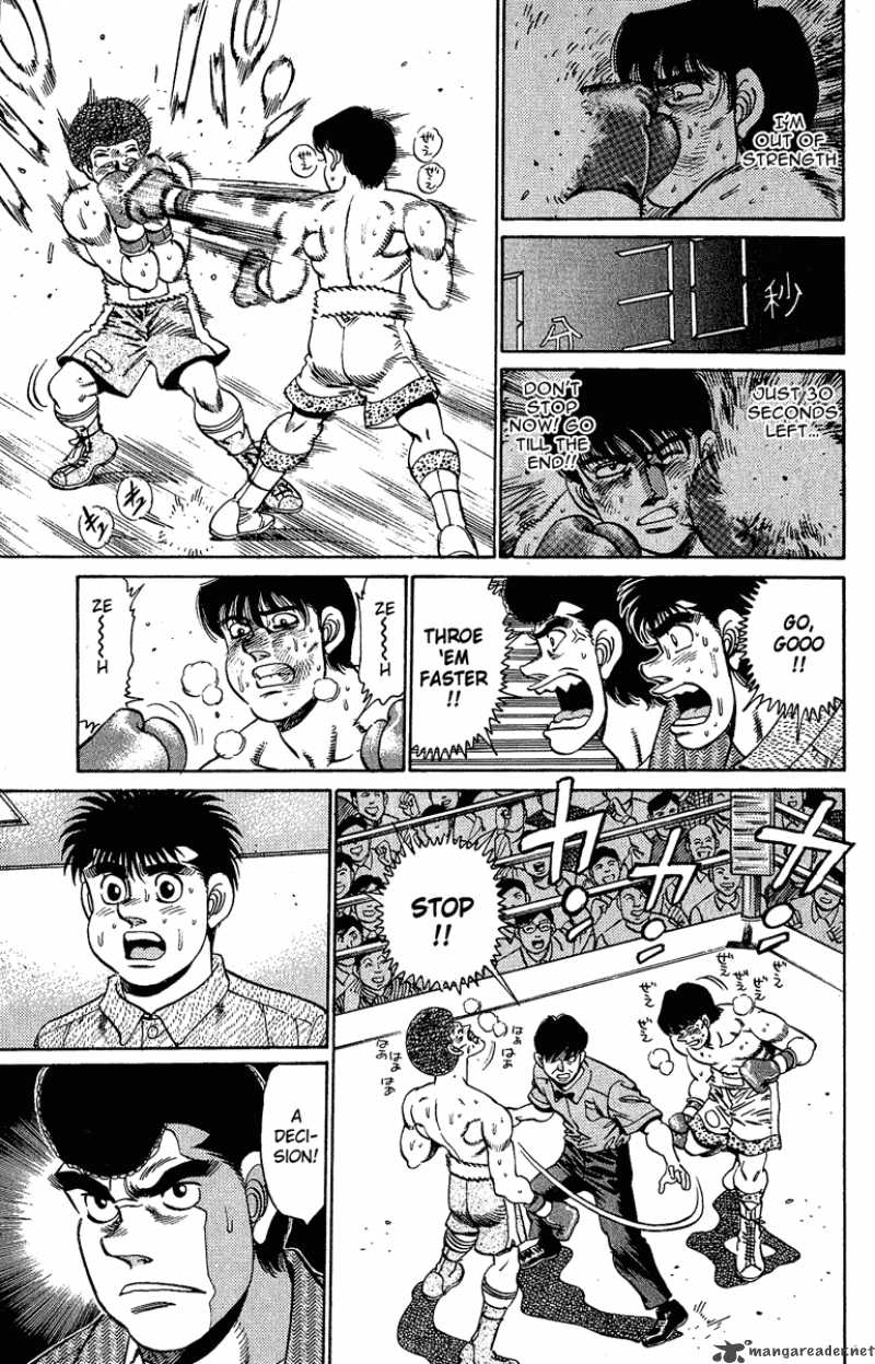 HAJIME NO IPPO Chapter 152 - Page 15