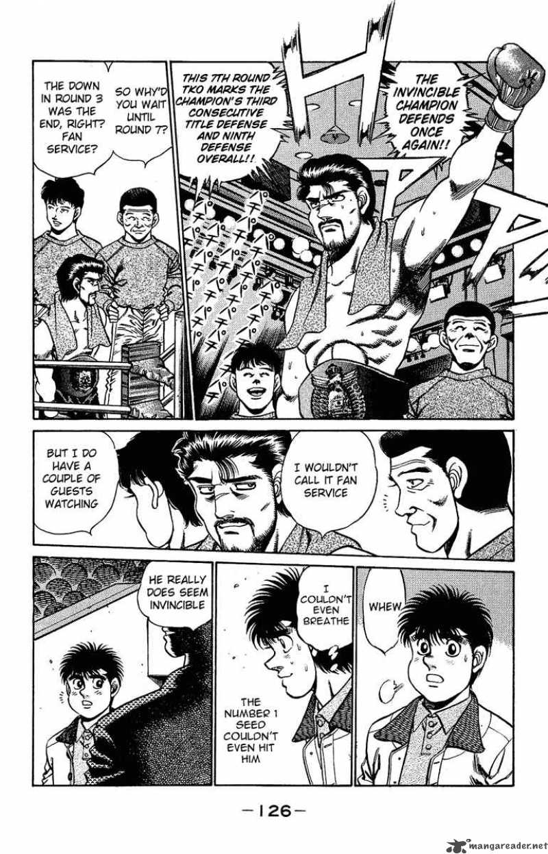 HAJIME NO IPPO Chapter 157 - Page 4