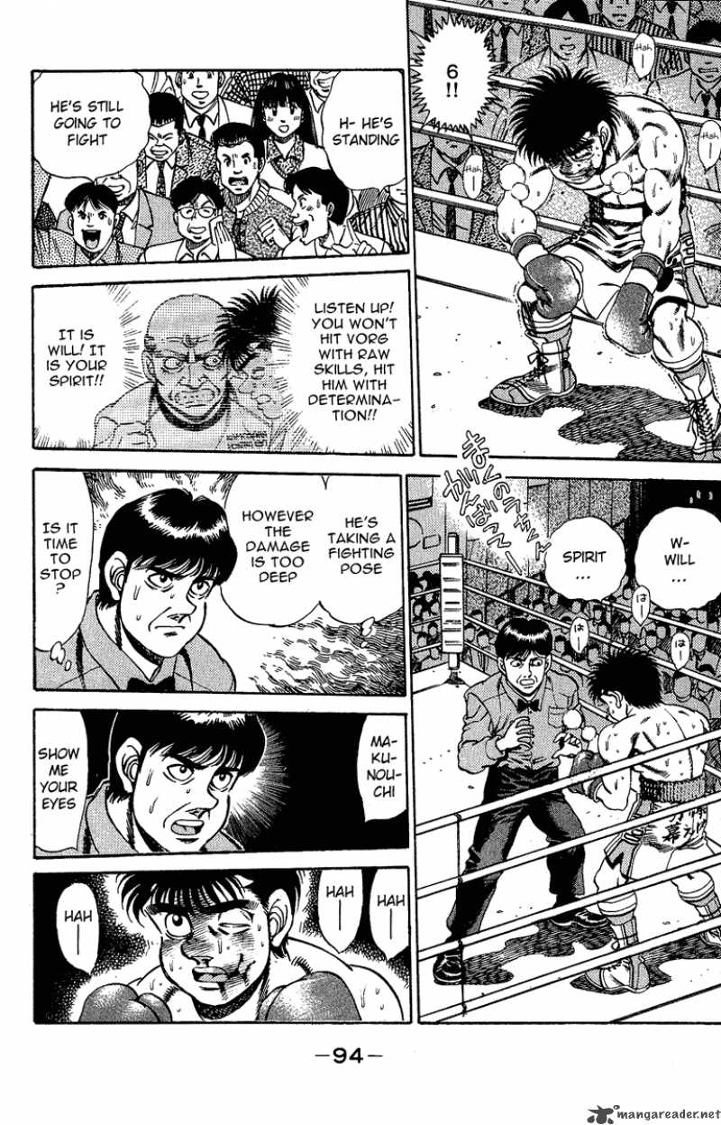 HAJIME NO IPPO Chapter 164 - Page 12