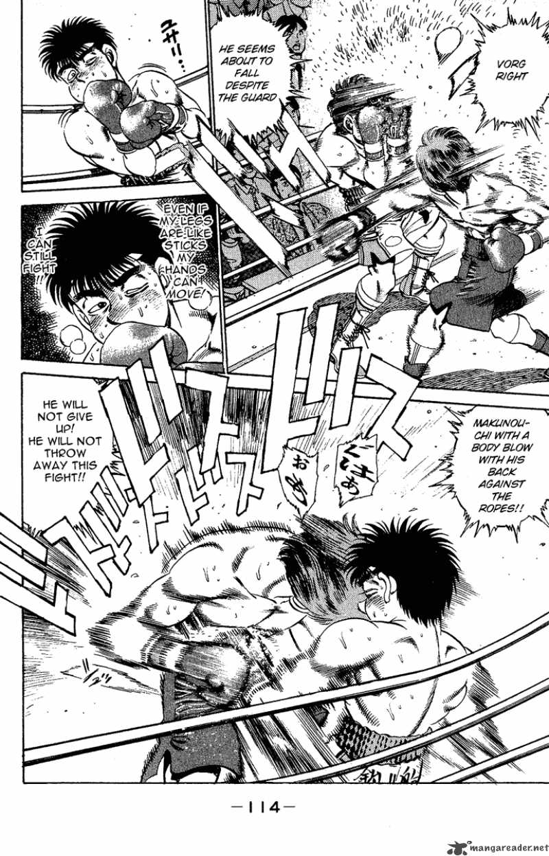 HAJIME NO IPPO Chapter 165 - Page 12