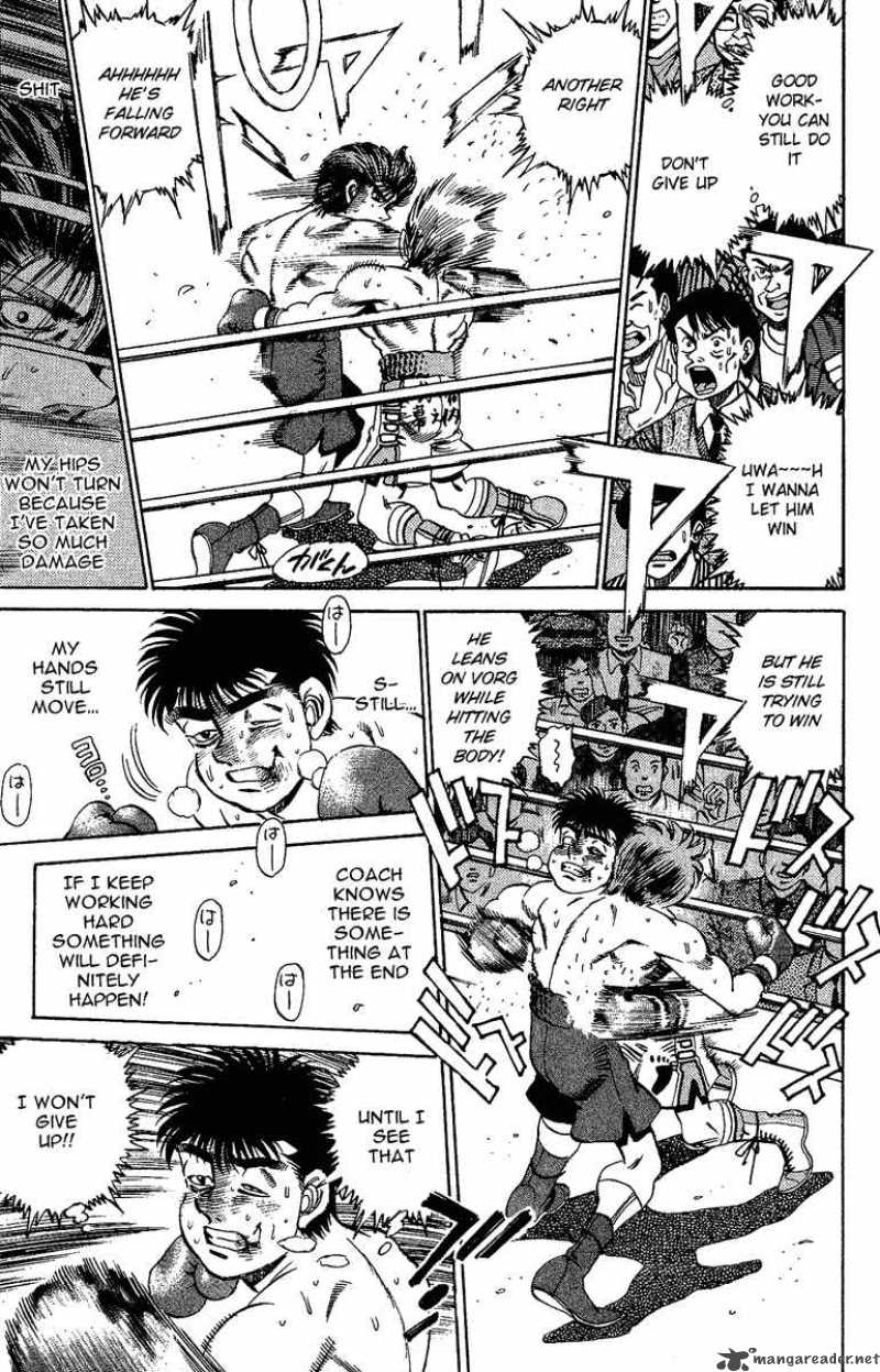 HAJIME NO IPPO Chapter 165 - Page 13